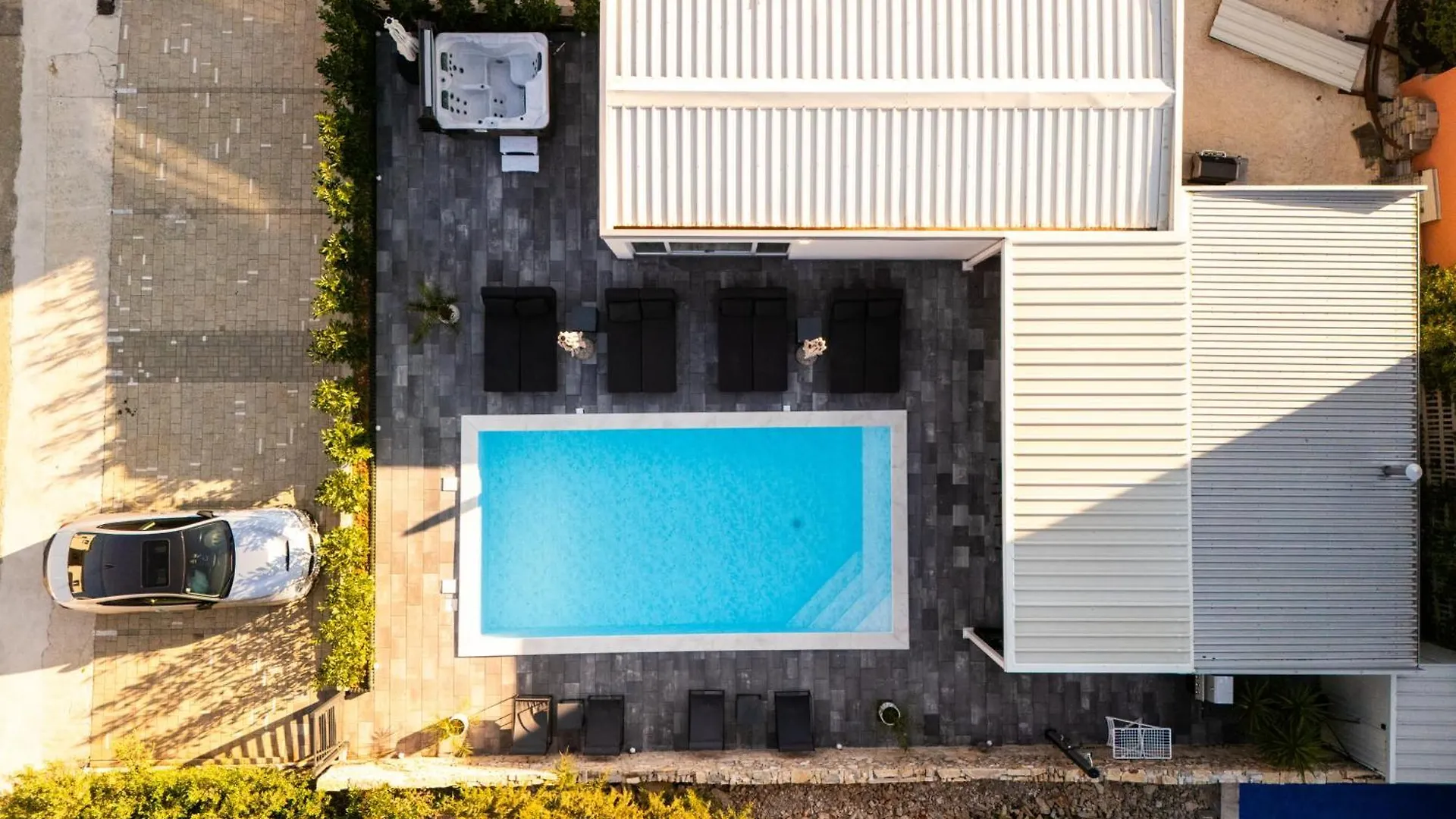 別荘 My Dalmatia - Villa Amarilis With Private Swimming Pool And Jacuzzi Pakoštane